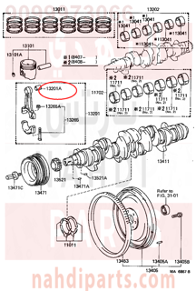 9099973066,BUSH(FOR CONNECTING ROD SMALL END),جلبة 