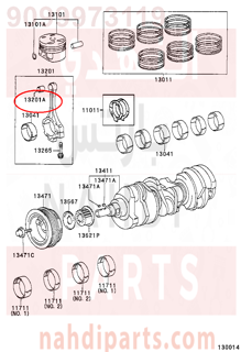 9099973119,BUSH(FOR CONNECTING ROD SMALL END),جلبة 