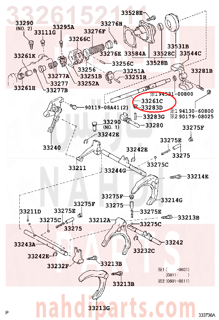 3326152111,SHAFT, SHIFT & SELECT LEVER,عمود 