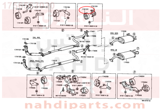 1756563030,SUPPORT, EXHAUST PIPE, NO.4,مسمار 
