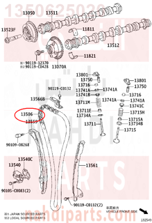 1350625020,CHAIN SUB-ASSY,جنزير مكينه كبير