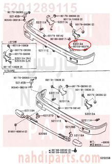 5201289115,ARM SUB-ASSY, FRONT BUMPER, LH,ذراع  