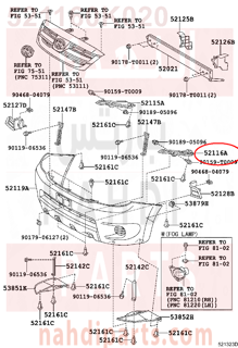 521160K020,SUPPORT, FRONT BUMPER SIDE, LH,قاعدة صدام امامي يسار