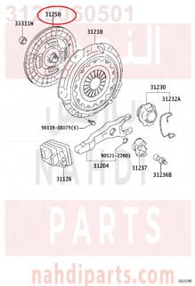 3125060501,DISC ASSY, CLUTCH,صحن كلتش