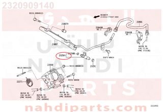 2320909140,INJECTOR ASSY, FUEL,بخاخ وقود