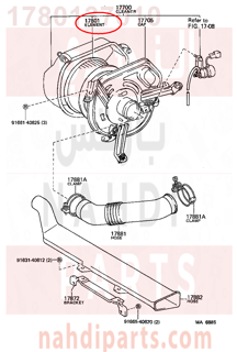 1780137010,ELEMENT SUB-ASSY, AIR CLEANER FILTER,فلتر هواء مكينة