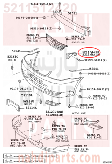 5211512420,SUPPORT, FRONT BUMPER SIDE, RH,قاعدة صدام امامى يمين