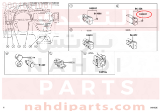 9001001061,BULB, MAIN SWITCH ASSY,لمبه