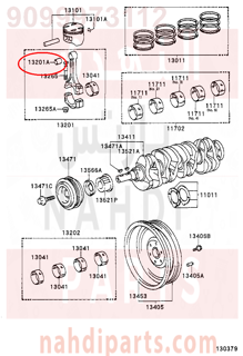9099973112,BUSH(FOR CONNECTING ROD SMALL END),جلبة 