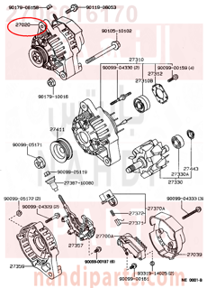 2706016170,ALTERNATOR ASSY,دينمو كهرباء - دينمو الشحن