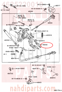 4625220010,PAD, PARKING PEDAL,لباد 