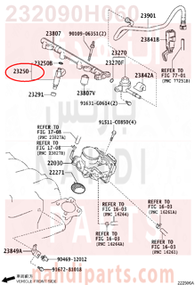 232090H060,INJECTOR ASSY, FUEL,بخاخ وقود