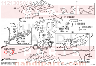 112130S010,GASKET, CYLINDER HEAD COVER,وجه غطا بلوف 