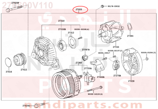 270600V110,ALTERNATOR ASSY,دينمو كهرباء - دينمو الشحن