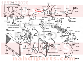 1657120020,HOSE, RADIATOR,خرطوش لديتر فوق 