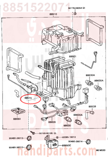 8851522071,VALVE, COOLER EXPANSION,بلف  والتوسع تبريد 