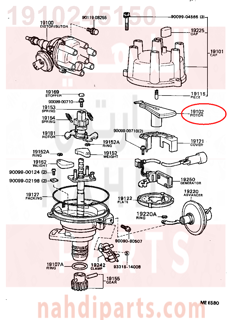 1910245150,ROTOR SUB-ASSY, DISTRIBUTOR,شاكوش الديلكو  موزع الكهرباء 