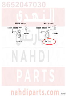 8652047030,HORN ASSY, LOW PITCHED,Hاو N   LOW ضارية