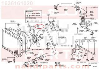 1636161020,FAN,مروحة الرديتر - ريشه المروحه فقط 