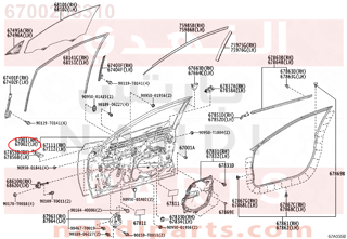 6700206310,PANEL SUB-ASSY, FRONT DOOR, LH,كارتير EL SUB-  الباب الأمامي، LH