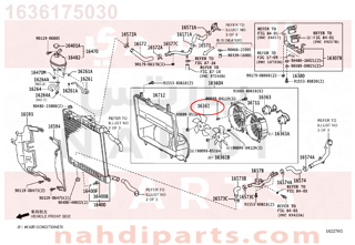 1636175030,FAN,مروحة الرديتر - ريشه المروحه فقط 