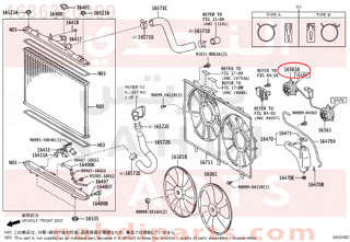 1636320390,MOTOR, COOLING FAN, NO.2,كلتش مروحة تبريد اللديتر