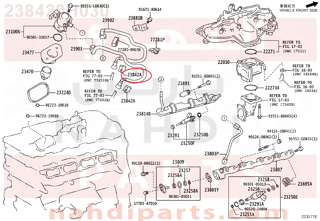 238420H030,CLAMP, FUEL PIPE, NO.2(FOR EFI),قفيز 