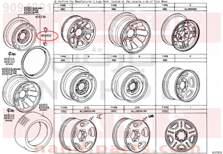 9094201081,NUT, SPARE WHEEL, HUB,صامولة 