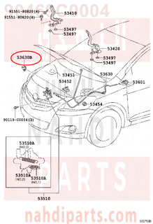 90469C0004,CLAMP(FOR HOOD LOCK CONTROL CABLE),قفيز 