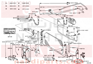 8847150010,TANK, RECEIVER AIR CONDITIONER,قربة  ، RECEIVER AIR CONDITIONER