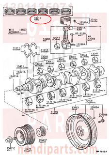 1301135071,RING SET, PISTON,شنبر بستم - شنابر مقاس ستاندر