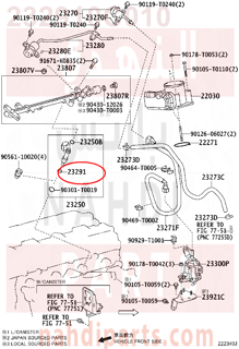 232910C010,INSULATOR, INJECTOR VIBRATION,قاعدة  