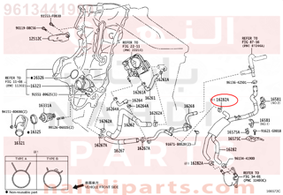 9613441900,CLIP(FOR WATER BY-PASS HOSE ASSY),كلبس 