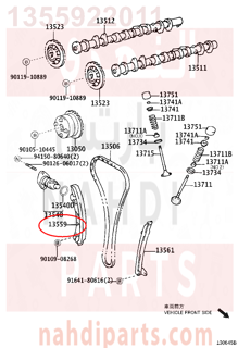 1355922011,SLIPPER, CHAIN TENSIONER,تكاية جنزير 