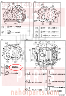 9031140041,OIL SEAL, FRONT DRIVE SHAFT, RH,صوفة زيت عكس أمامي يمين