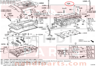 1110109345,HEAD SUB-ASSY, CYLINDER,راس مكينة 