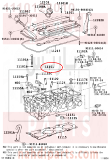 1110128010,HEAD SUB-ASSY, CYLINDER,راس مكينة 