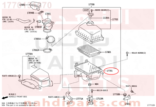 1770131670,CASE SUB-ASSY, AIR CLEANER,جلدة هواء  