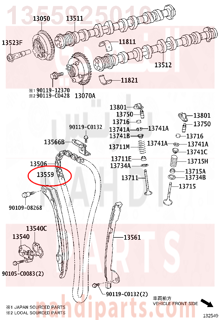 1355925010,SLIPPER, CHAIN TENSIONER,تكاية جنزير 