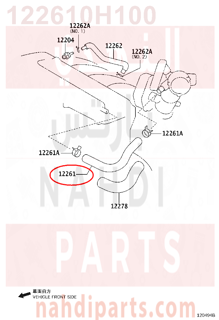 122610H100,HOSE, VENTILATION,خرطوم هواء 