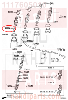 1117605010,SEAT, INJECTION NOZZLE,ملحق راس السلندر 