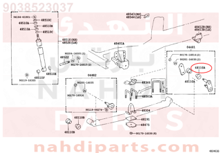 9038523037,BUSH(FOR FRONT SPRING SHACKLE),جلده