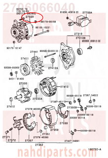 2706066040,ALTERNATOR ASSY,دينمو كهرباء - دينمو الشحن