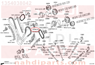 1354038042,TENSIONER ASSY, CHAIN, NO.1,شداد  