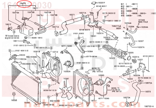 1647020030,TANK ASSY, RADIATOR RESERVE,قربة ماء لديتر