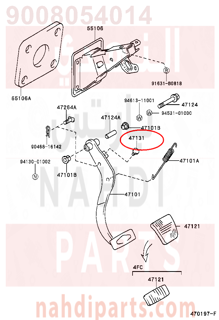 9008054014,CUSHION(FOR STOP LAMP SWITCH),جلدة  مصد 