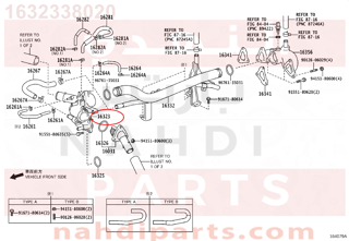 1632338020,HOUSING, WATER INLET,كوع ماء 