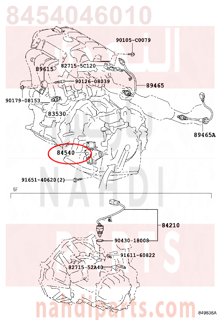 8454046010,SWITCH ASSY, NEUTRAL START,التبديل   START محايد