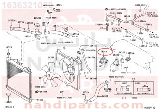 1636321050,MOTOR, COOLING FAN,موتور مروحة لديتر رقم 1