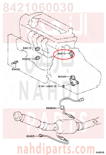 8421060030,SWITCH ASSY, BACK-UP LAMP,حساس لمبة الريوس - رجوع للخلف